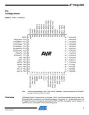 ATMEGA128L-8AN 数据规格书 2