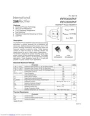 IRFR3505PBF 数据规格书 1