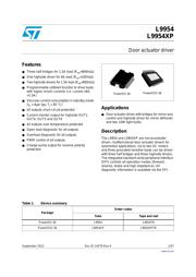 L9954 datasheet.datasheet_page 1