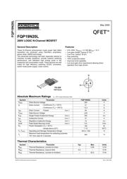 FQP19N20L datasheet.datasheet_page 1