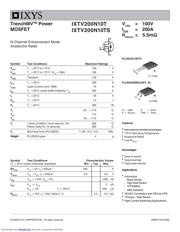 IXTV200N10TS datasheet.datasheet_page 1