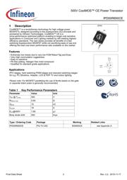 IPD50R650CEATMA1 datasheet.datasheet_page 2