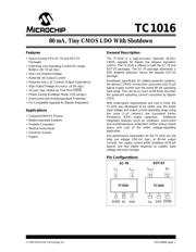 TC1016-3.3VLTTR 数据规格书 1