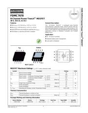 FDMC7678 datasheet.datasheet_page 1