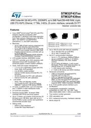 STM32F437VIT6 Datenblatt PDF
