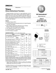 2N6344G Datenblatt PDF