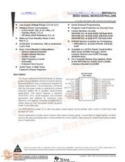 MSP430 数据规格书 1
