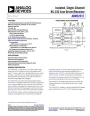 ADM3251E Datenblatt PDF