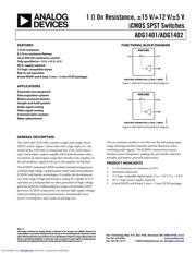 ADG1401 datasheet.datasheet_page 1