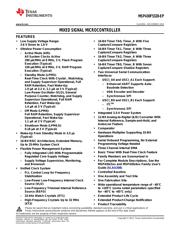 MSP430F5328TRGCTEP datasheet.datasheet_page 1