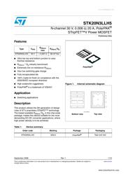 STK20N3LLH5 datasheet.datasheet_page 1