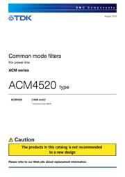 ACM4520-901-2P 数据规格书 1