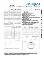 MAX819LEUA+ datasheet.datasheet_page 1