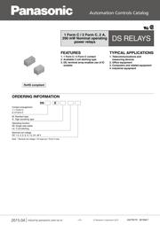 DS2E-S-DC24V datasheet.datasheet_page 1