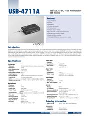 USB-4711A-AE 数据规格书 1
