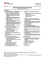 MSP430TCH5EPW datasheet.datasheet_page 1