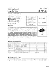 IRF7301 datasheet.datasheet_page 1