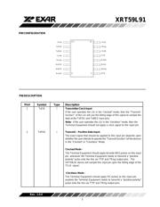 XRT59L91ID-F datasheet.datasheet_page 3