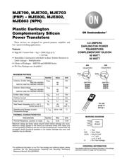 MJE802G datasheet.datasheet_page 1