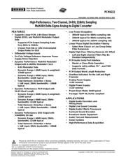 PCM4222PFBRG4 数据规格书 1