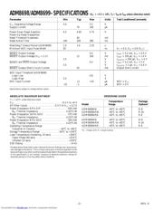 ADM8699 datasheet.datasheet_page 2