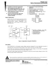 TPS3307-18QDRQ1 数据规格书 1