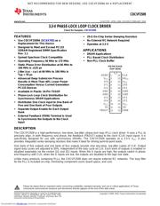 CDCVF2509PWR datasheet.datasheet_page 1