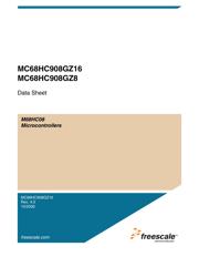 MC908GZ16CFAE datasheet.datasheet_page 1