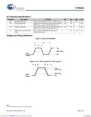 CY26121ZI-21 数据规格书 4