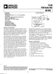 AD1856 datasheet.datasheet_page 1