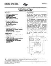 DAC7821 Datenblatt PDF