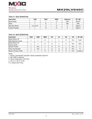 MX29LV040CTC-90G datasheet.datasheet_page 5