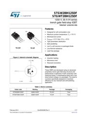 STGW28IH125DF datasheet.datasheet_page 1