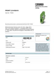 FRONT 2,5-H/SA10 datasheet.datasheet_page 1