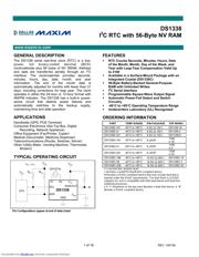 DS1338U-33+ Datenblatt PDF
