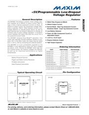 MAX667CSA+ Datenblatt PDF