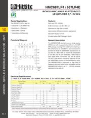 HMC687 数据规格书 4