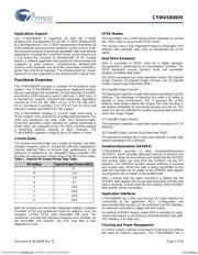 CYWUSB6935-48LTXC 数据规格书 2