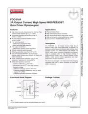 FOD3180SDV Datenblatt PDF