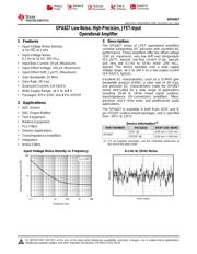 OPA827AID Datenblatt PDF