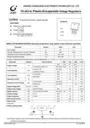 CJ7815 datasheet.datasheet_page 1