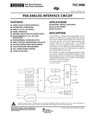 TSC2000IPW datasheet.datasheet_page 1