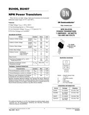 BU407 datasheet.datasheet_page 1