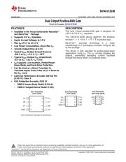 NC7WZ08K8X datasheet.datasheet_page 1