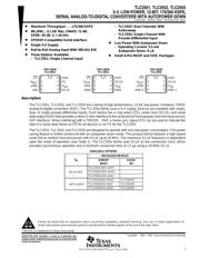 TLC2552CDGK 数据规格书 1