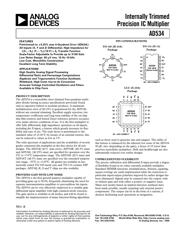 AD534 datasheet.datasheet_page 1