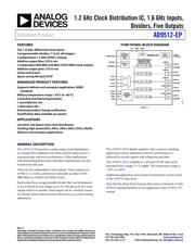 AD9512UCPZ-EP datasheet.datasheet_page 1