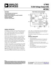 AD7846KNZ Datenblatt PDF