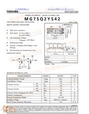 MG75Q2YS42 数据规格书 1