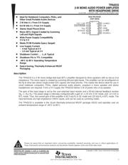 TPA0233EVM datasheet.datasheet_page 1